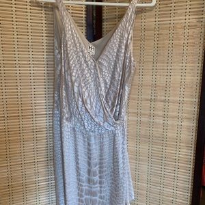 Rose gold Snake 🐍 print cocktail dress!